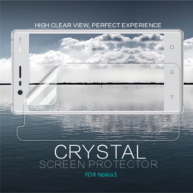 NILLKIN for Nokia 3 Anti-fingerprint HD Clear LCD Screen Protector Mobile Film-1