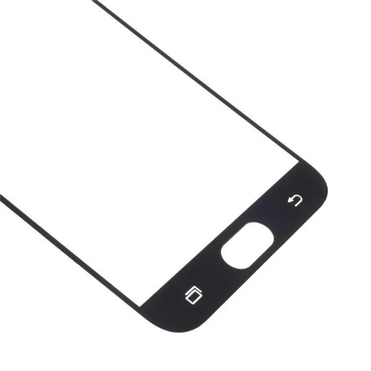 For Samsung Galaxy J7 (2017) EU Version Silk Print Full Cover Tempered Glass Screen Protector Film - Black-4