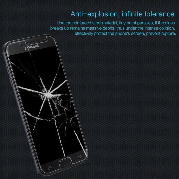 NILLKIN Amazing H Tempered Glass Screen Protector Anti-Explosion for Samsung Galaxy J7 (2017) EU Version-4