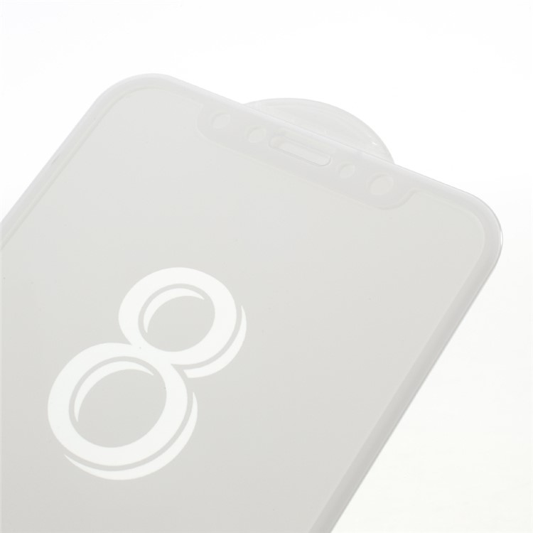4D Tempered Glass Full Screen Guard Film for iPhone XS / X 5.8 inch - White-3