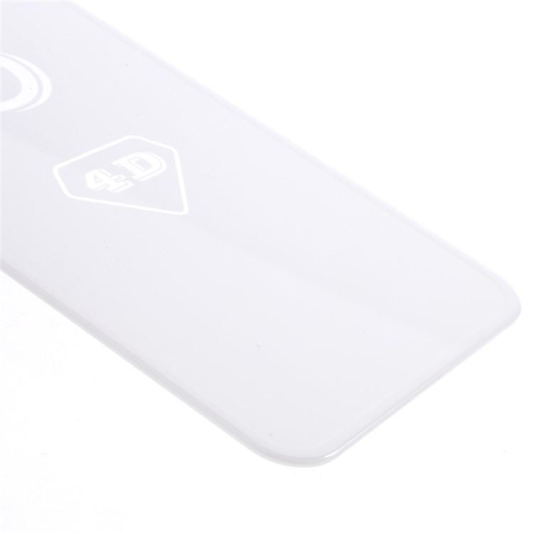 4D Tempered Glass Full Screen Guard Film for iPhone XS / X 5.8 inch - White-4