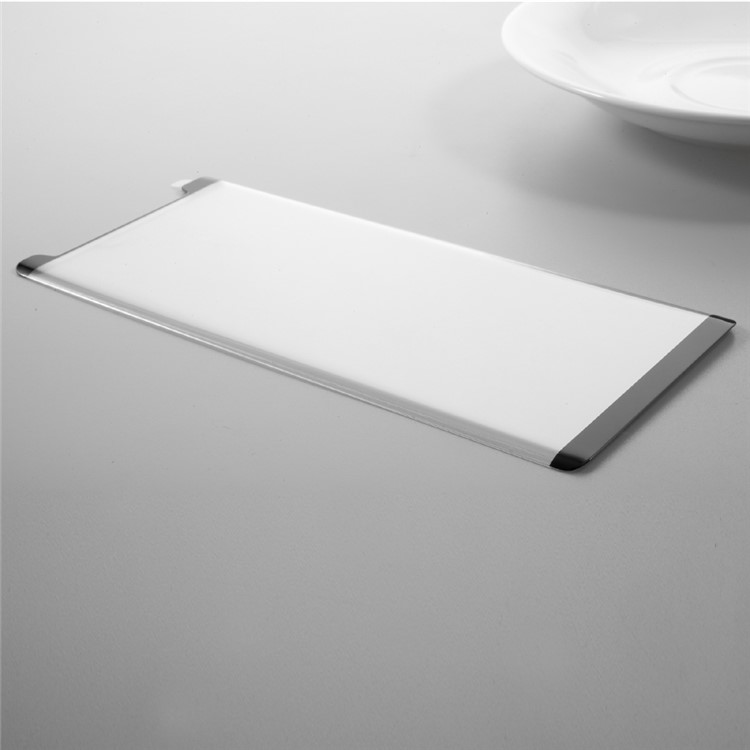 Full Size Tempered Glass Screen Protector Film (Opening on Top) for Samsung Galaxy Note 8 - Black-3