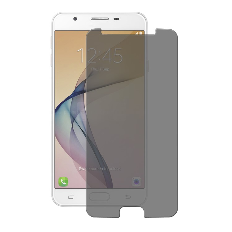 HAT PRINCE 2.5D Anti-Peep Tempered Glass Screen Protector 0.26mm 9H Arc Edge for Samsung Galaxy J3 (2017) EU / US Version-2