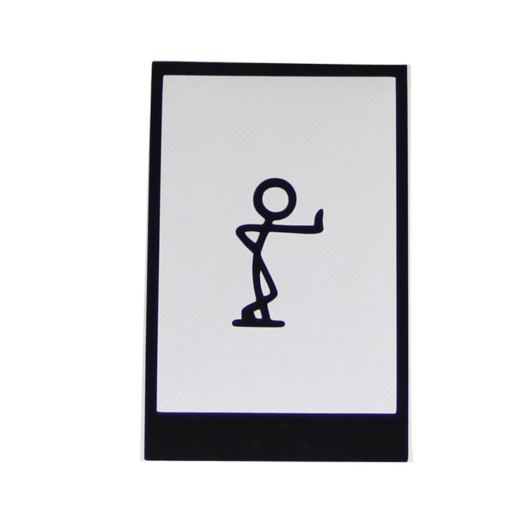 HAT PRINCE Creative PVC Decal Sticker for iPhone X/8/8 Plus etc. - Man Is Leaning-3