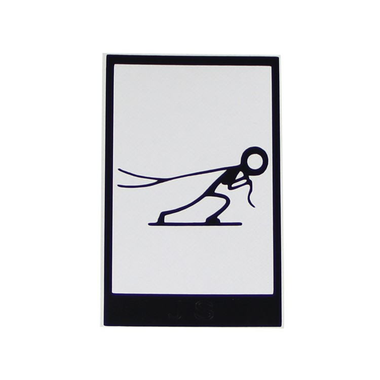 HAT PRINCE Decorative PVC Decal Sticker for iPhone X/8/8 Plus etc. - Man Is Dragging-3