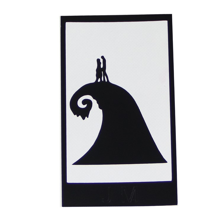 HAT PRINCE Creative PVC Decal Sticker Skin for iPhone X/8/8 Plus - Lovers-2