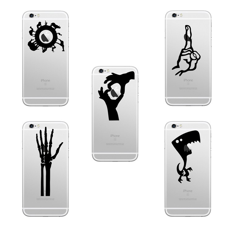 HAT PRINCE Creative PVC Decal Sticker for iPhone X/8/8 Plus etc. - Biologic Chain-4