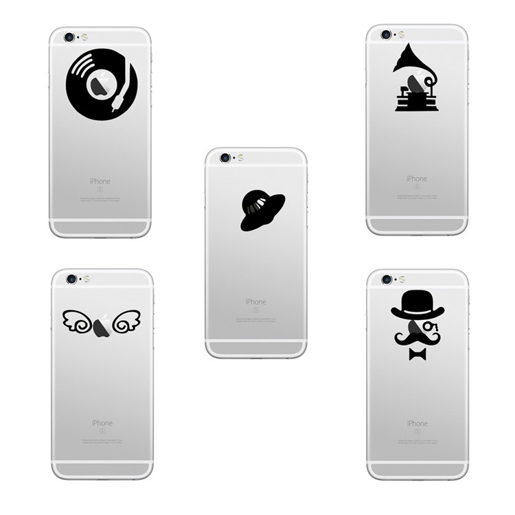 HAT PRINCE Creative PVC Decal Sticker for iPhone X/8/8 Plus etc. - Biologic Chain-6