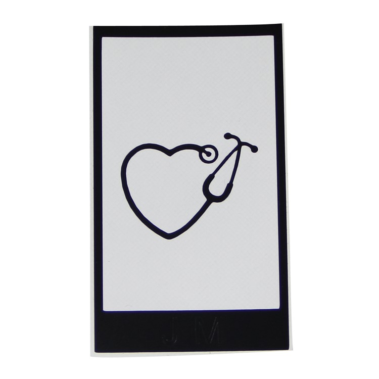 HAT PRINCE Creative PVC Decals Stickers for iPhone X/8/8 Plus etc. - Heart-2