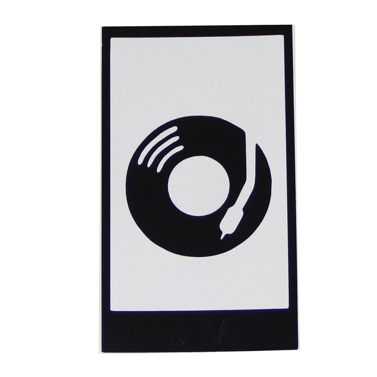 HAT PRINCE Creative PVC Decor Sticker for iPhone X/8/8 Plus etc. - Disc-2