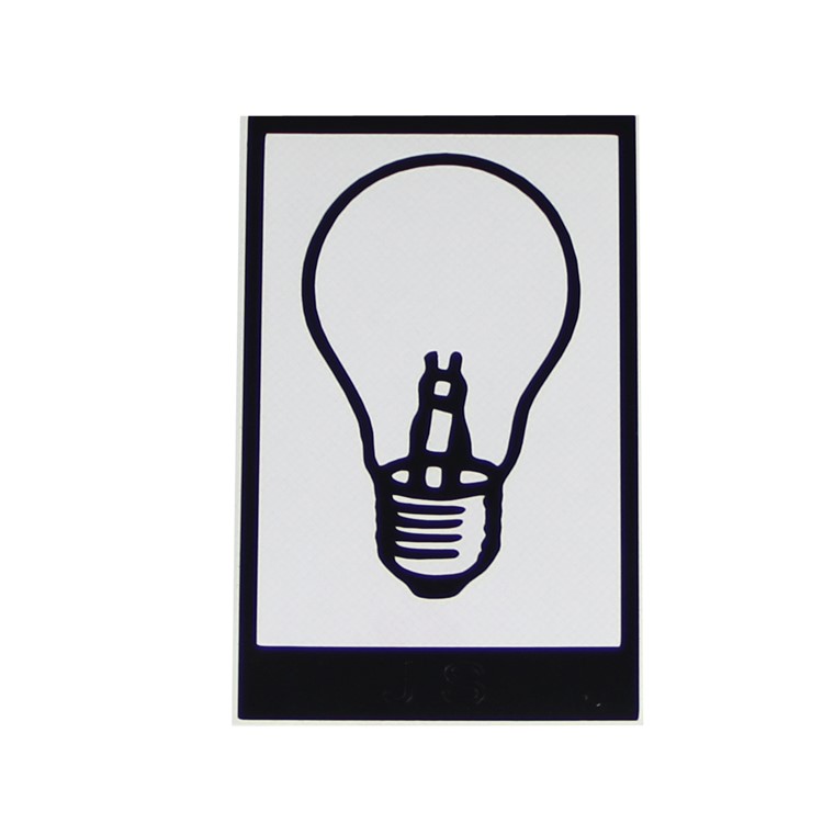 HAT PRINCE Chic PVC Decals Sticker for iPhone X/8/8 Plus etc. - Couple in Bulb-2