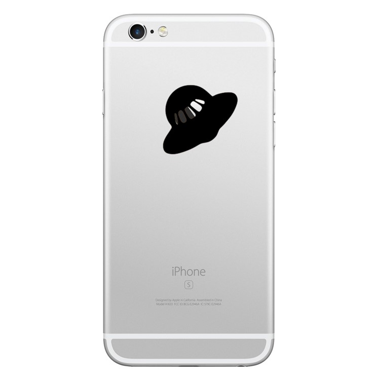 HAT PRINCE Stylish Chic PVC Decal Sticker for iPhone X/8/8 Plus etc. - Airship-1