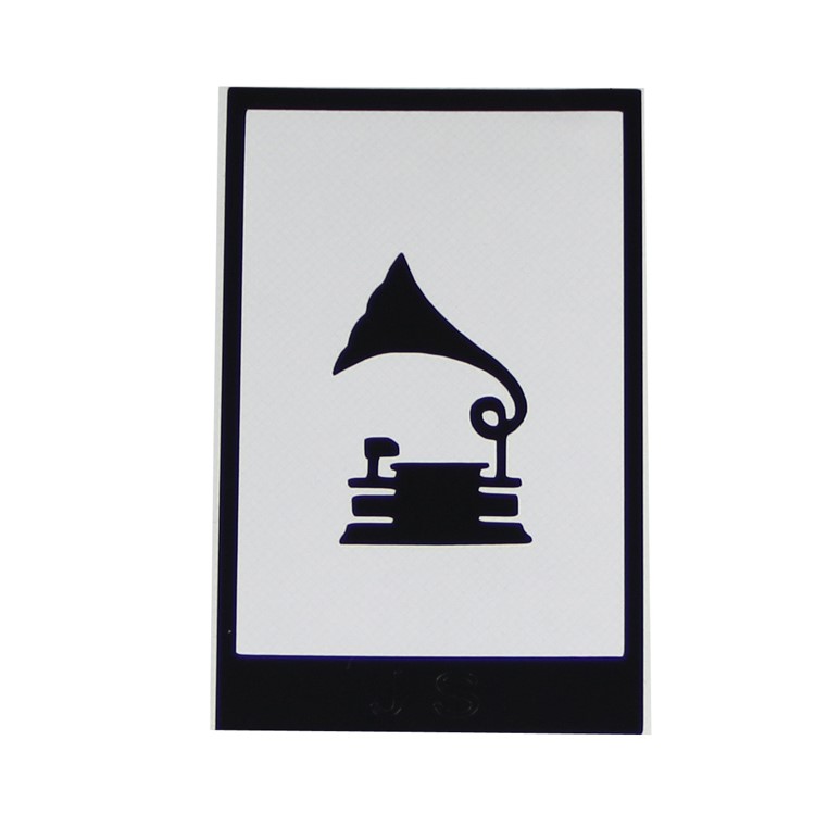 HAT PRINCE PVC Decal Sticker for iPad 9.7 (2017)/iPad Air 2/iPad Mini 5 etc. - Gramophone-2