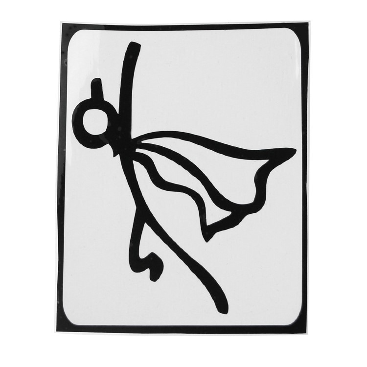 HAT PRINCE Decorative Decal Sticker for iPad 9.7 (2017)/iPad Air 2/iPad Mini 5 etc. - Man Is Flying-2