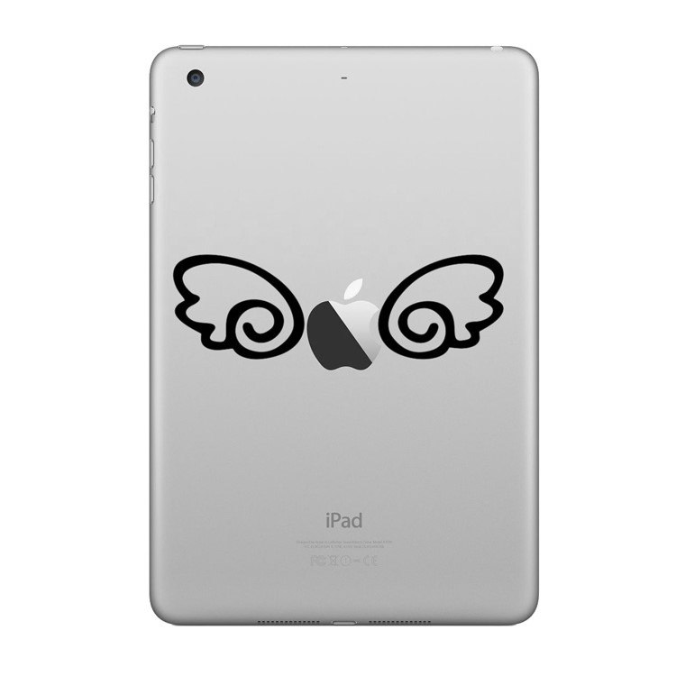 HAT PRINCE Creative PVC Decal Stickers for iPad - Wings-1
