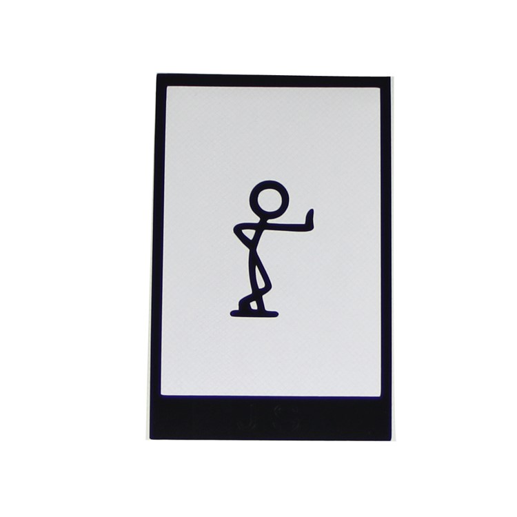 HAT PRINCE Creative PVC Decals Stickers for iPad - Cartoon Man-2