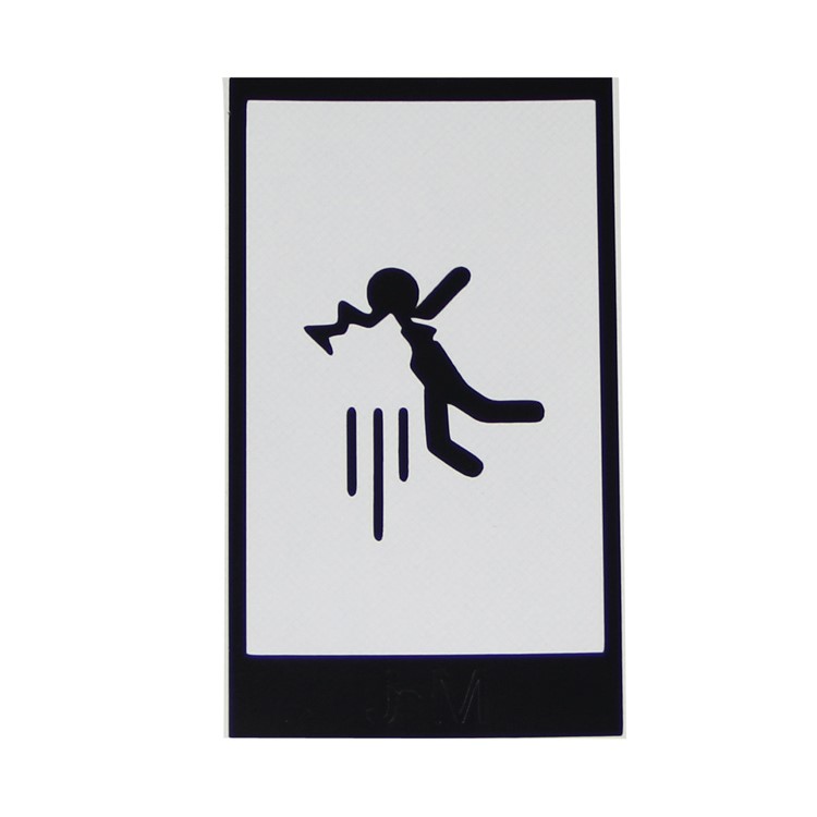HAT PRINCE Chic PVC Decals Stickers for iPad - Tumbling Man-2