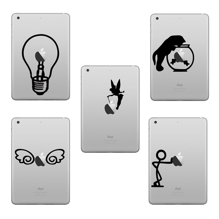 HAT PRINCE Chic Creative PVC Decals Sticker for iPad - Angel-3