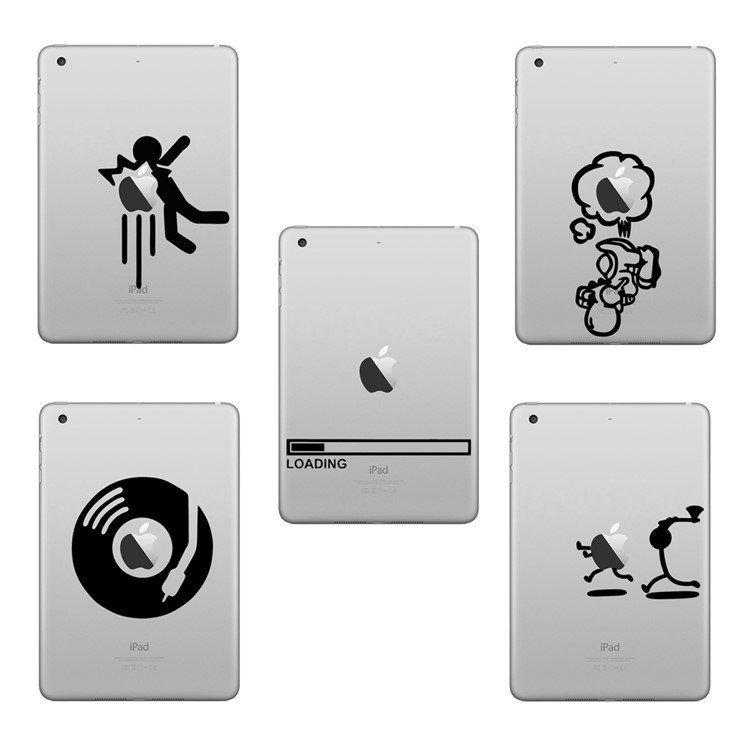 HAT PRINCE Chic Creative PVC Decals Sticker for iPad - Angel-4