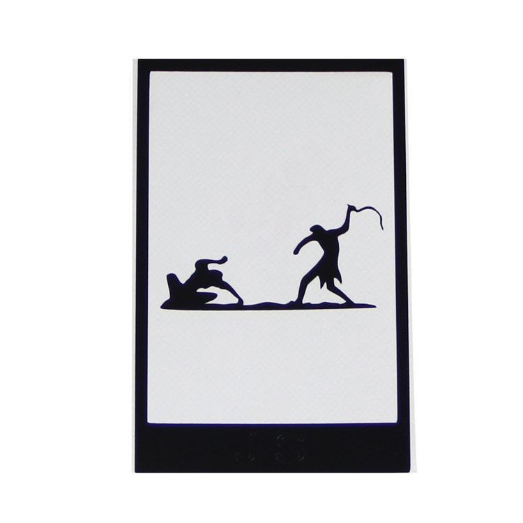 HAT PRINCE Chic Creative PVC Decals Stickers for iPad - Slash Apple-2