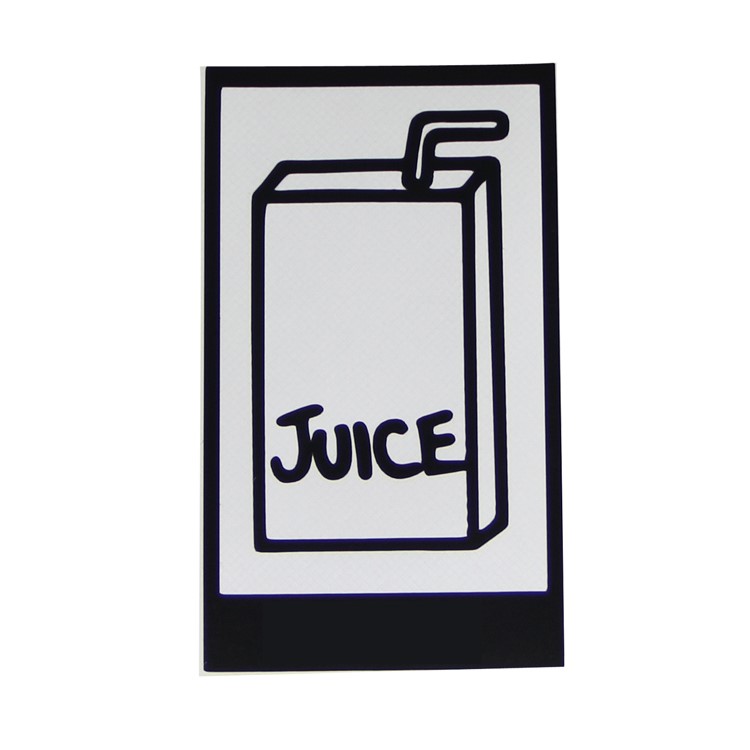 HAT PRINCE Creative PVC Decoration Stickers for iPad - Juice-2