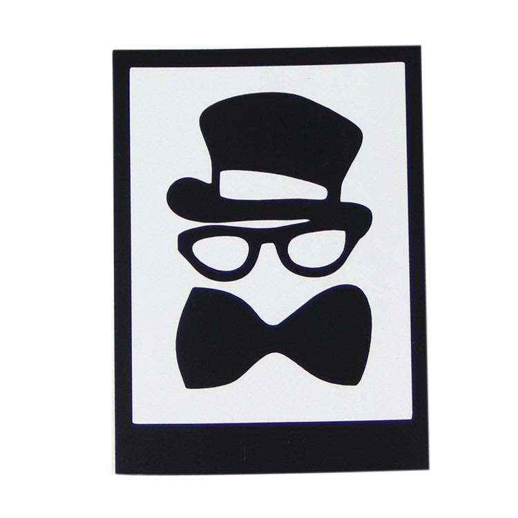 HAT PRINCE Stylish Creative PVC Decals Sticker for iPad - Businessman-2