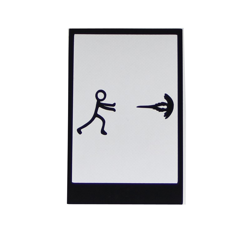 HAT PRINCE Stylish PVC Decals Stickers for iPad - Qigong Man-2