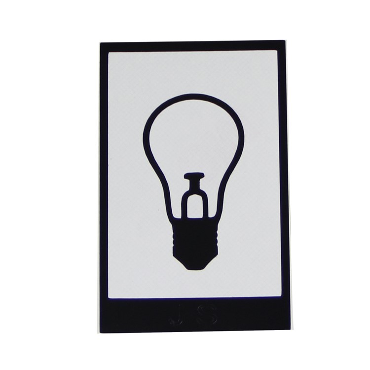 HAT PRINCE Stylish Chic PVC Decal Sticker for iPad - Bulb-2