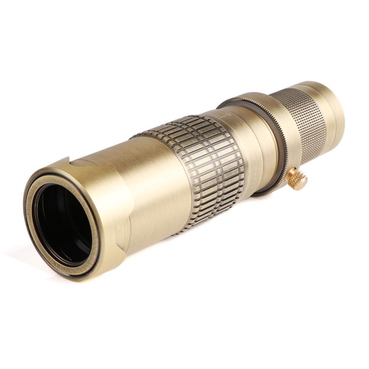 22X Zoom Mobile Phone Telephoto Lens 4K HD Camera Lens with Tripod Bluetooth Remote Control - Gold-7