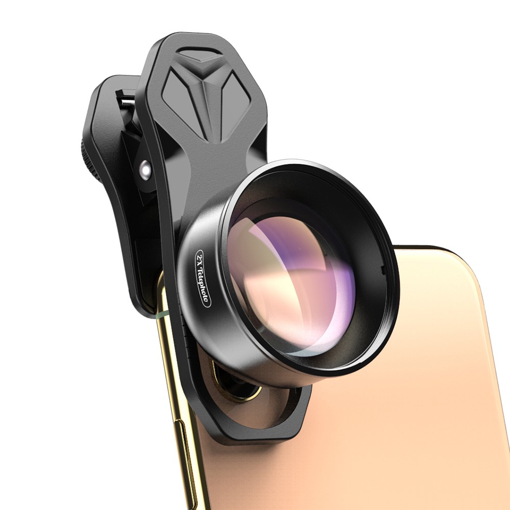 APEXEL APL-HB2X Teleconverter Lens Universal Mobile Phone Lens Smartphone Accessories-2