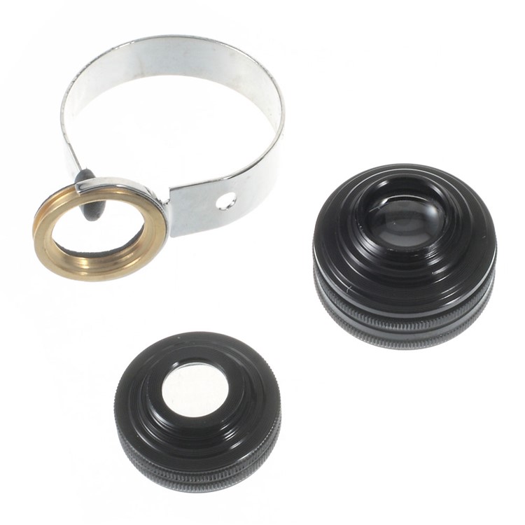 Macro + Wide Angle + Fisheye O Stainless Ring Camera Lens for iPhone Samsung - Black-5
