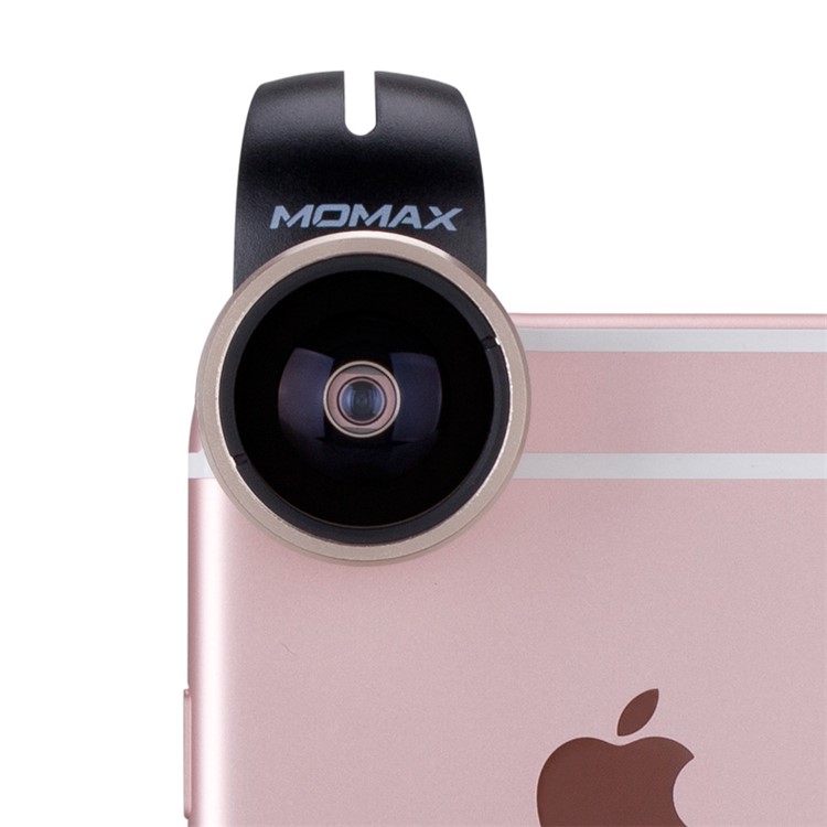 MOMAX X-Lens 4-in-1 120 Degree Wide Angle+15X Macro Lens+180 Degree Fisheye+ CPL Filter for Smartphone Tablet - Silver Color-3