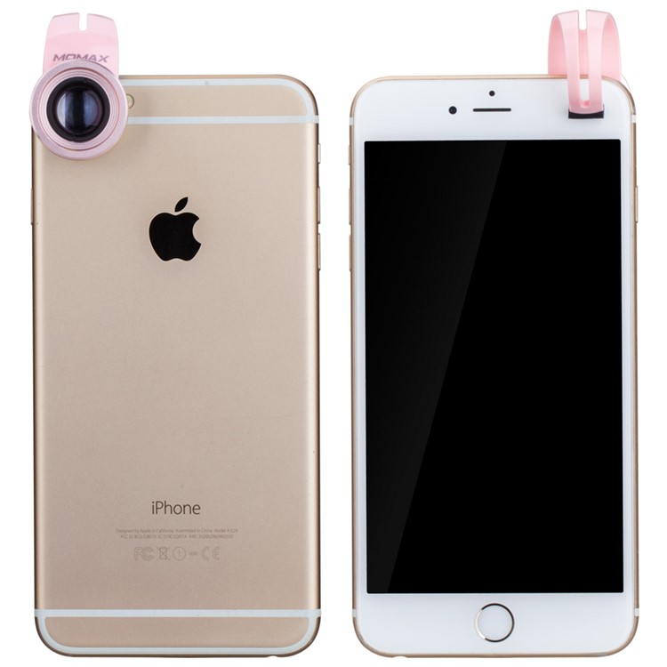 MOMAX X-Lens 3 in 1 Universal Macro Lens Set 10X Macro + 15X Macro + 30X Macro Lens for Smart Phones - Rose Gold Color-9