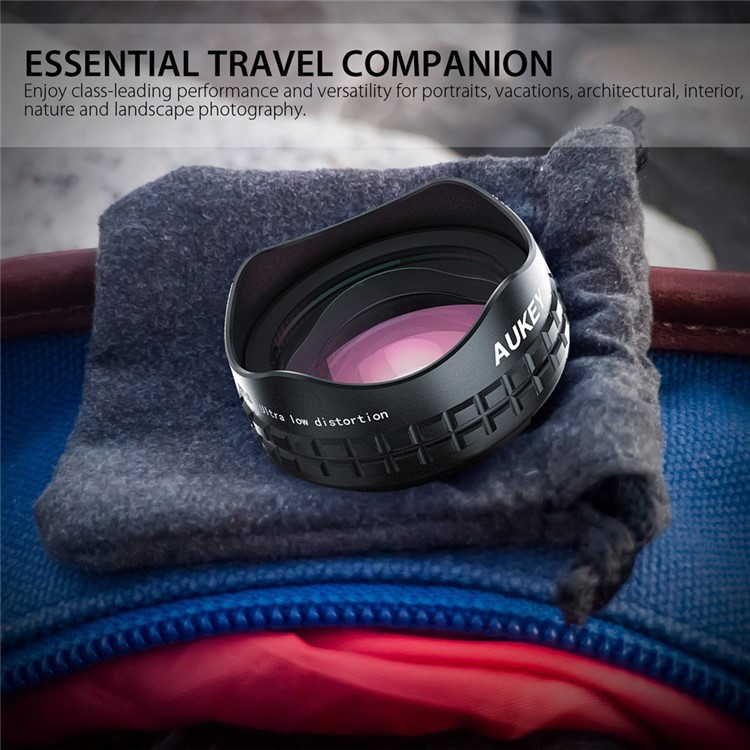 AUKEY PL-WD04 110° Wide Angle Lens with Case and Clip for iPhone 6s Plus/6 Plus-7