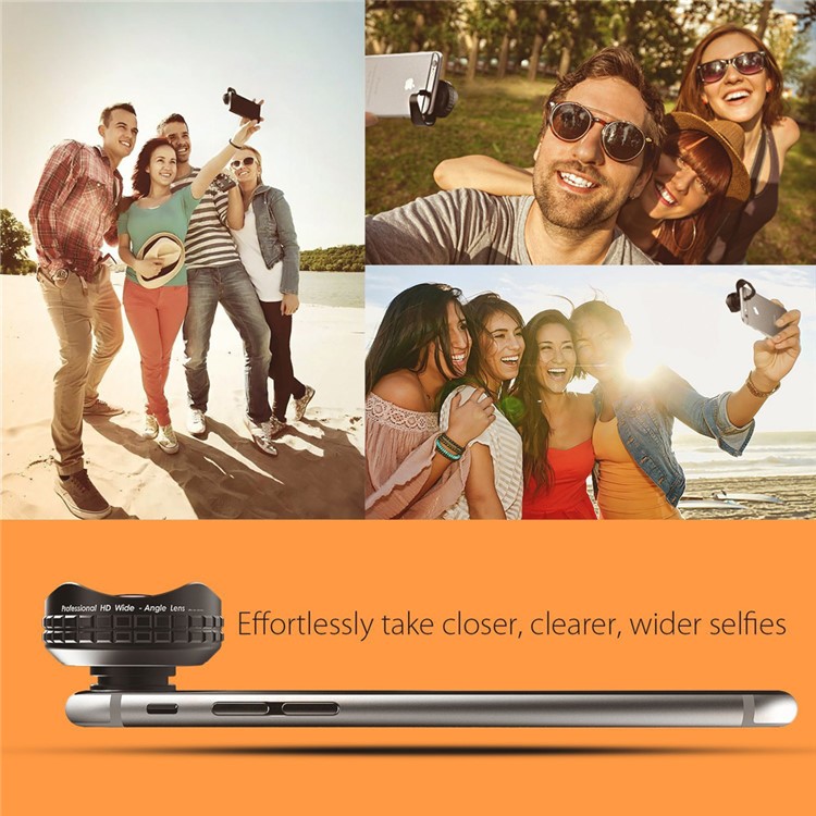 AUKEY PL-WD01 Professional HD Wide Angle Optical Lens with Clip-2