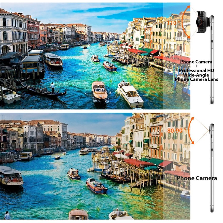 AUKEY PL-WD01 Professional HD Wide Angle Optical Lens with Clip-7