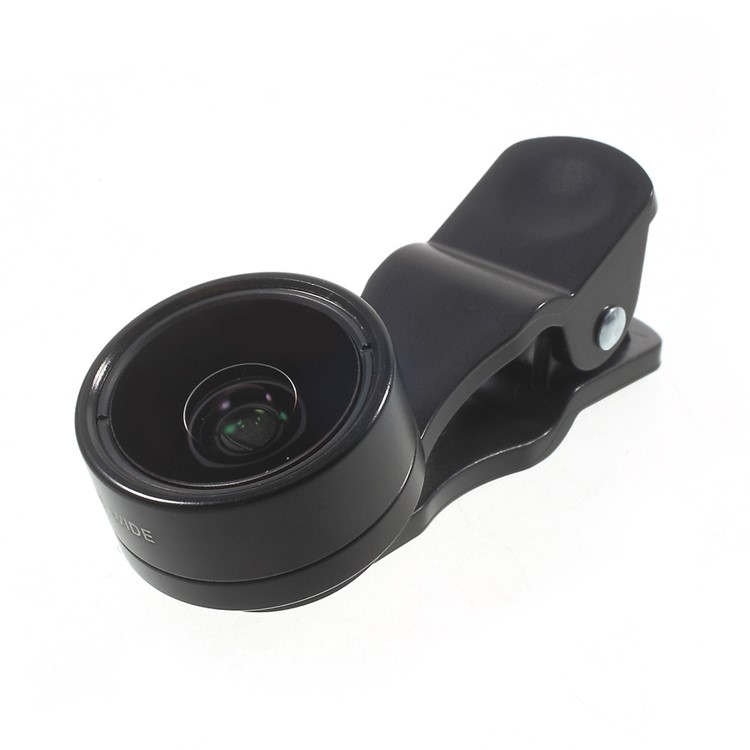 PICKOGEN 2-in-1 0.36X Super Wide Angle + 15X Macro Lens Universal Clip-on Lens Kits (HE-036) - Black-7