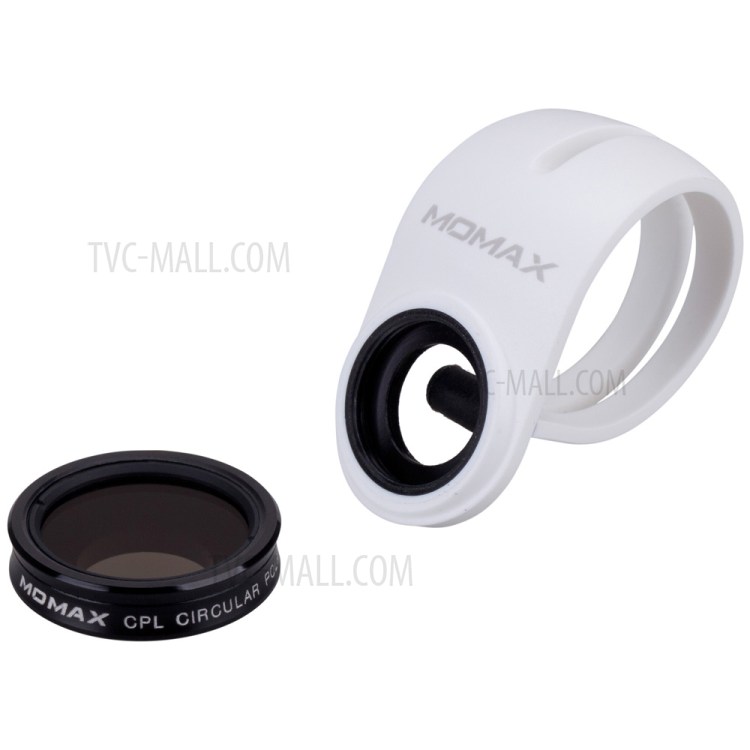 MOMAX X-Lens 5-in-1 2.5X Teleconverter + 120° Wide Angle + 15X Macro + 180° Fisheye Lens + CPL Filter Kit-14