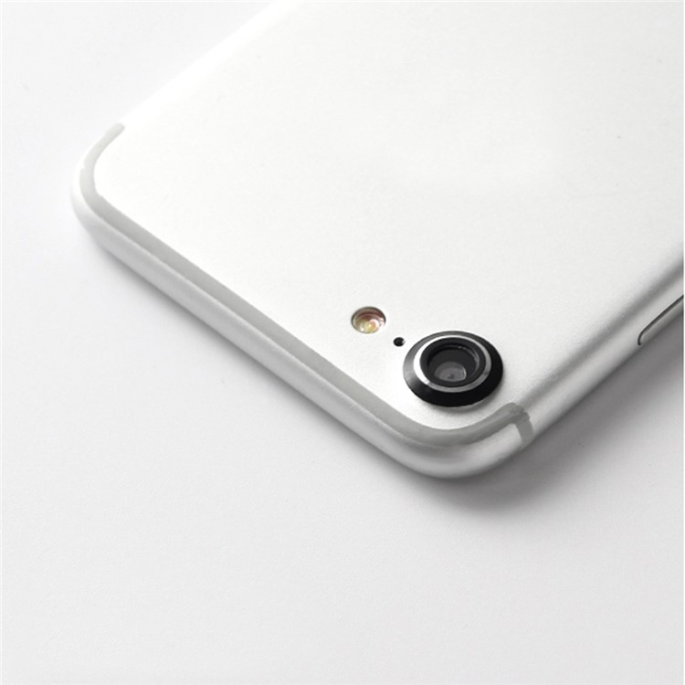 ENKAY for iPhone 7 4.7 Aluminum Alloy Rear Camera Lens Protective Cover Ring - Black-2