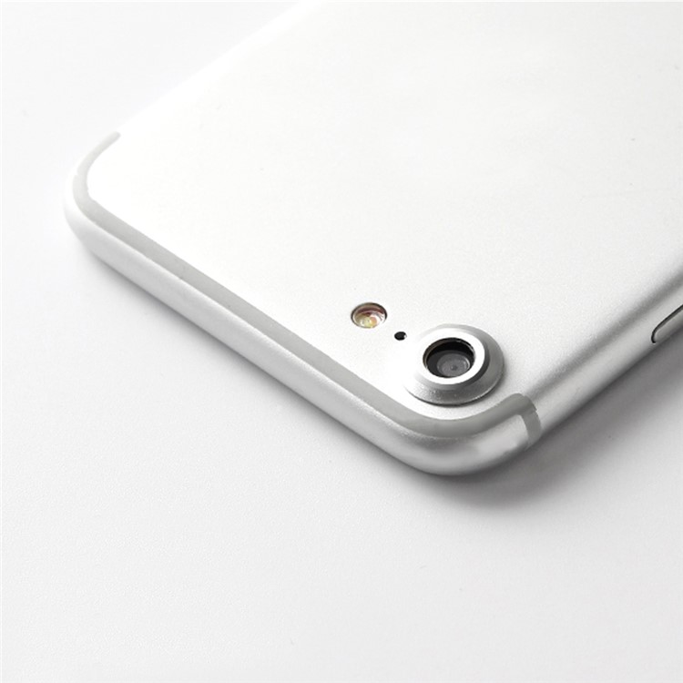 ENKAY for iPhone 7 4.7 Aluminum Alloy Back Camera Lens Cover Ring Protector - Silver Color-2
