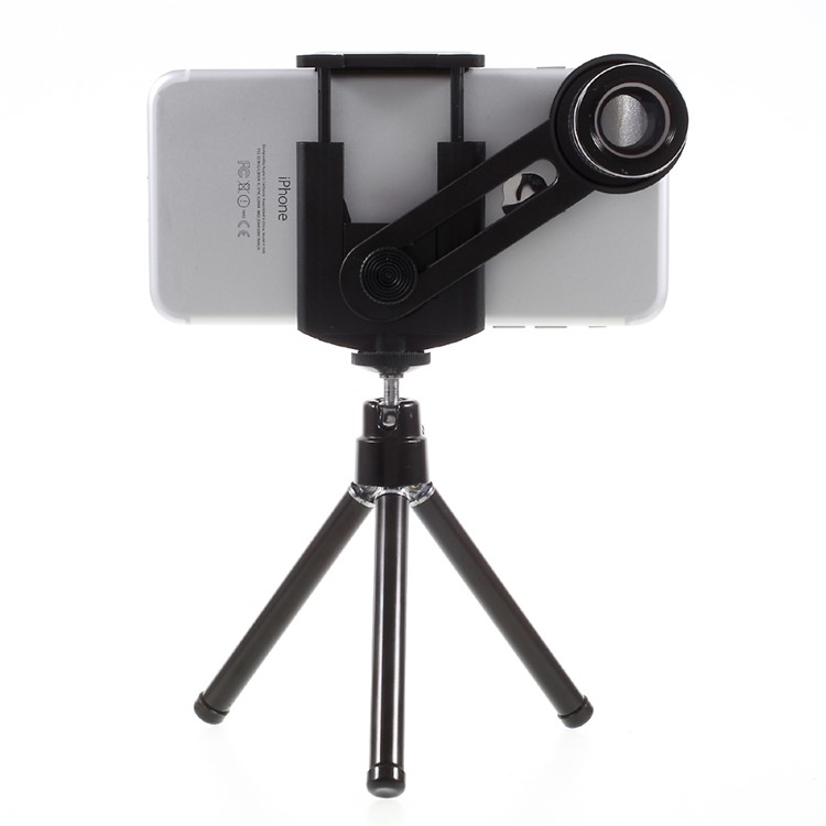 12X Optical Telescope Universal Camera Lens with Tripod, Phone Clamp Range: 55 - 85mm-6