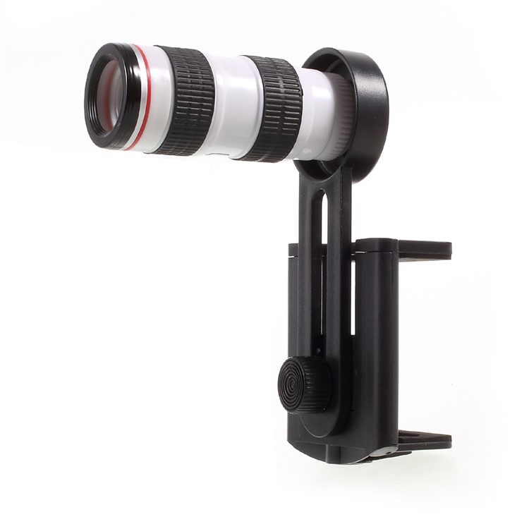 12X Optical Telescope Universal Camera Lens with Tripod, Phone Clamp Range: 55 - 85mm-7