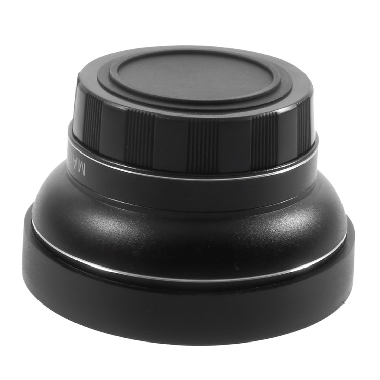Universal Clip-on 37mm 0.45X Wide Angle Lens + Macro Lens 2-in-1 Mobile Phone Camera Lens Kit - Black-2