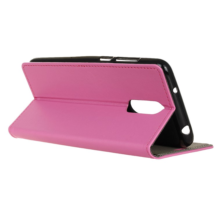 Magnetic Leather Stand Case for Vodafone Smart N9 - Rose-5