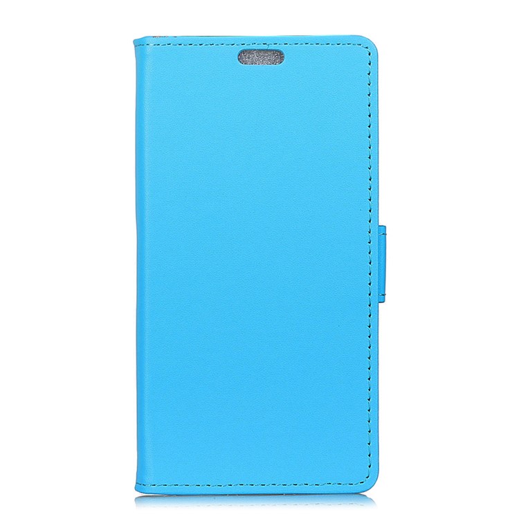 Magnetic Leather Stand Cover for Vodafone Smart N9 - Blue-2