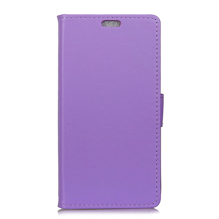 Wallet Leather Cell Phone Case for Vodafone Smart N9 - Purple-2
