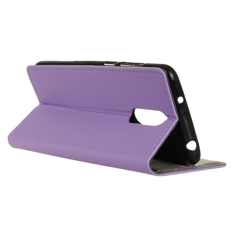 Wallet Leather Cell Phone Case for Vodafone Smart N9 - Purple-5