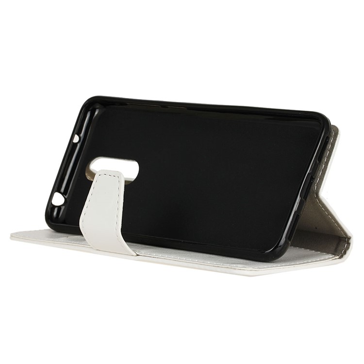 Crazy Horse Leather Wallet Cover for Vodafone Smart N9 - White-5
