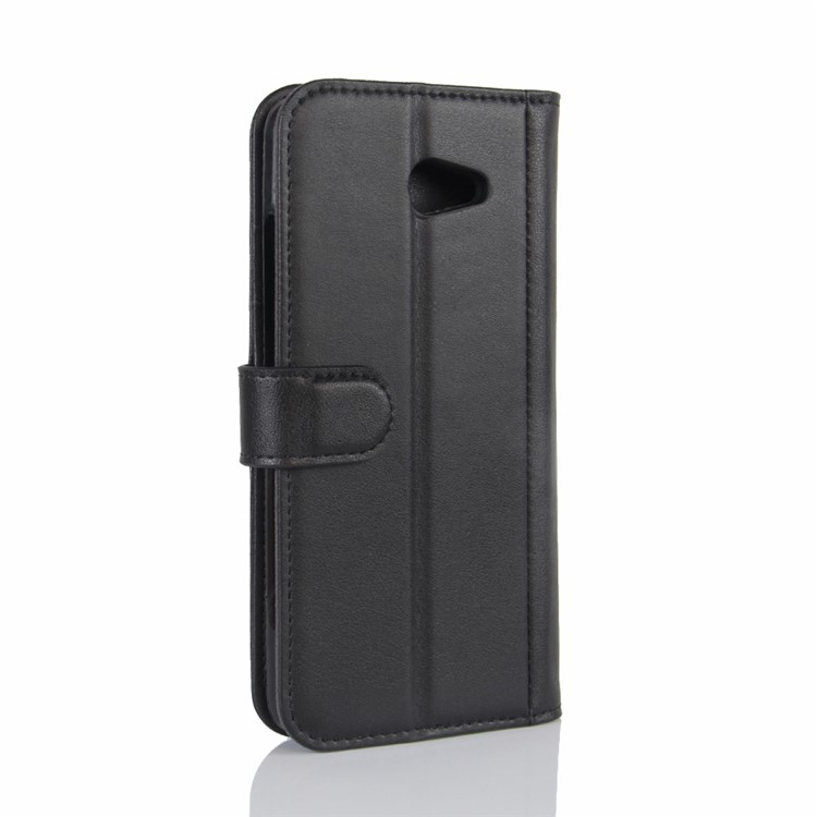 Folio Split Leather Wallet Stand Phone Case for Vodafone Smart ultra 7 - Black-7