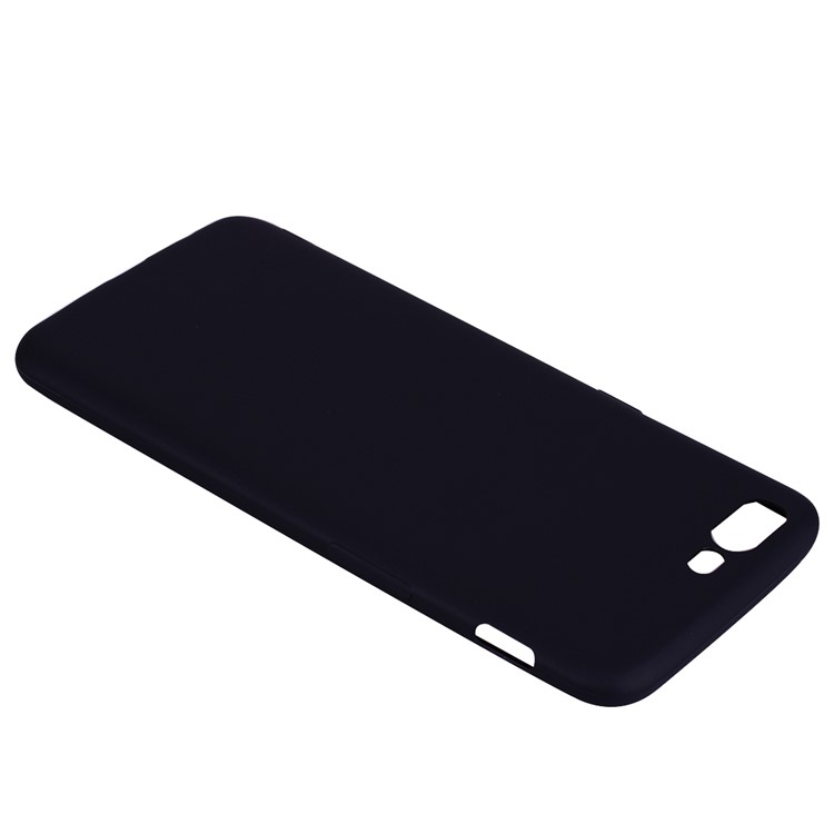 Anti-fingerabdruck Frosted Tpu-telefonkoffer Für OnePlus 5 - Schwarz